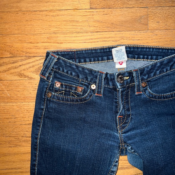 True Religion Boot Cut Dark Wash 28 - Picture 3 of 3